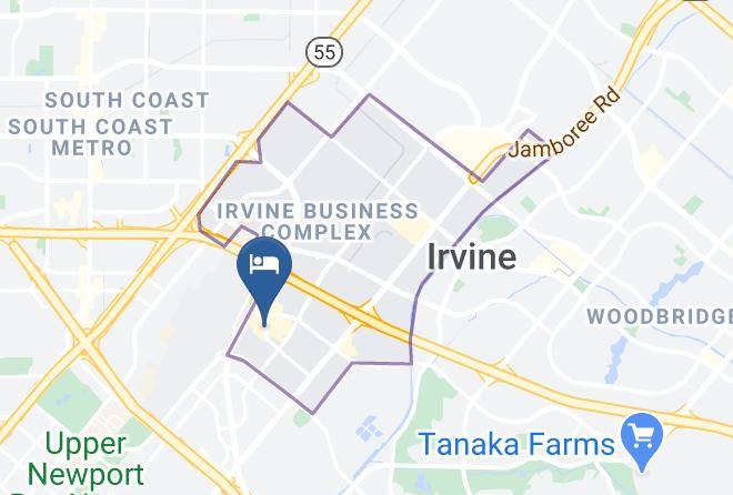 Orange - Hampton Inn & Suites Irvine Orange County Airport Maps