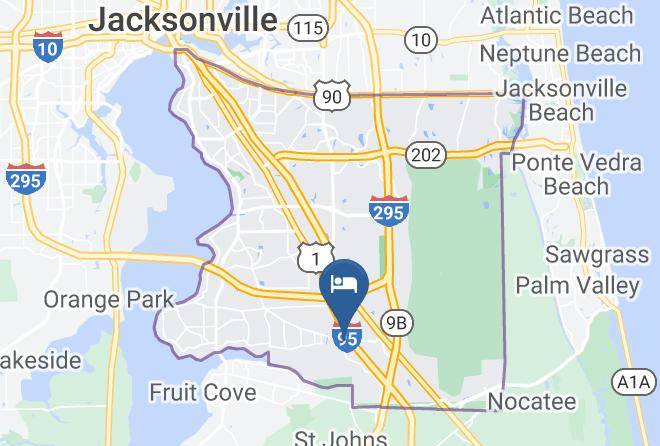 Duval - Hampton Inn & Suites Jacksonville South Bartram Park Maps