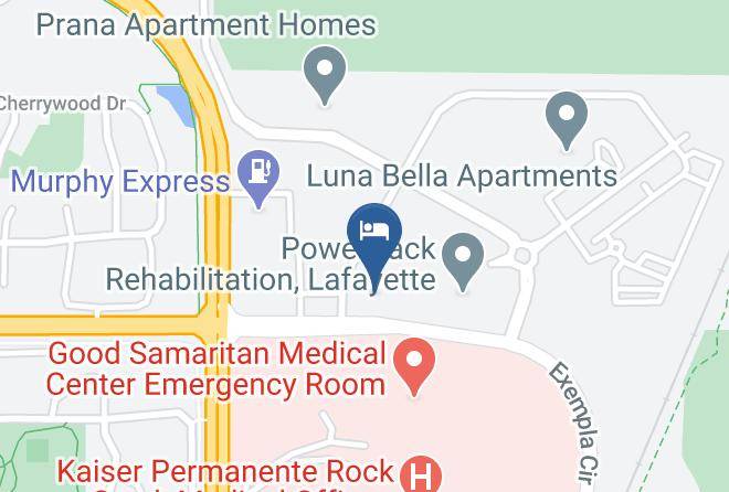 Hampton Inn & Suites Lafayette Medical Center Co Map