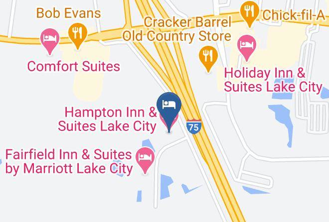 Columbia - Hampton Inn & Suites Lake City Maps