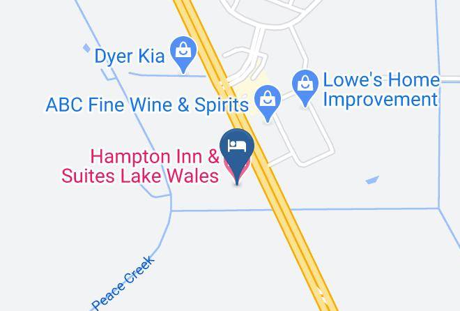 Polk - Hampton Inn & Suites Lake Wales Maps