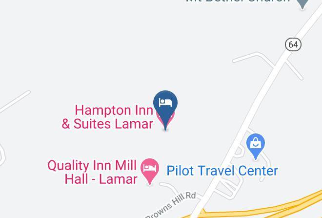 Clinton - Hampton Inn & Suites Lamar Maps