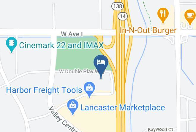 Los Angeles - Hampton Inn & Suites Lancaster Maps