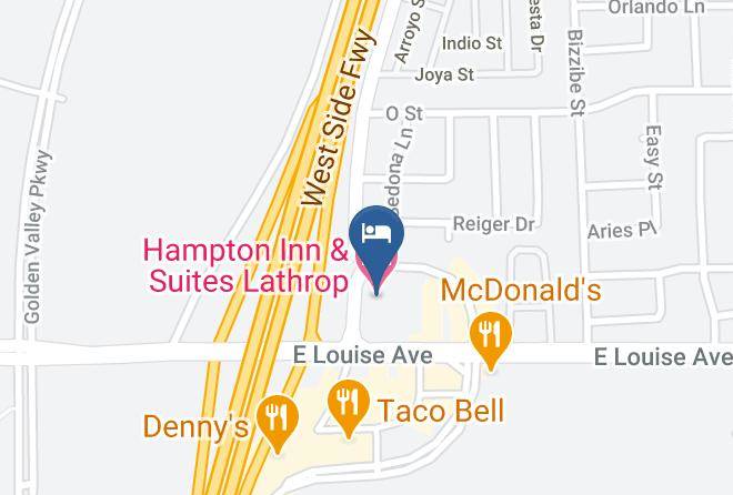 San Joaquin - Hampton Inn & Suites Lathrop Maps