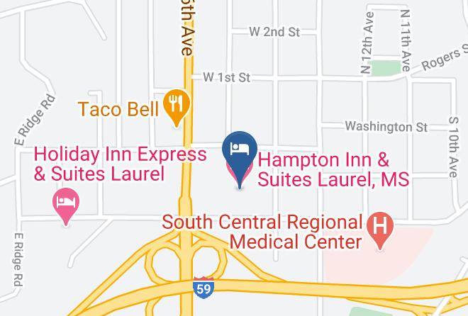 Jones - Hampton Inn & Suites Laurel Ms Maps