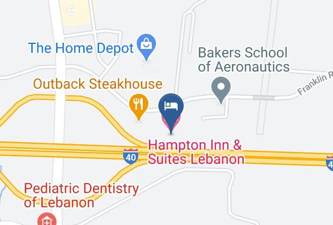 Wilson - Hampton Inn & Suites Lebanon Maps
