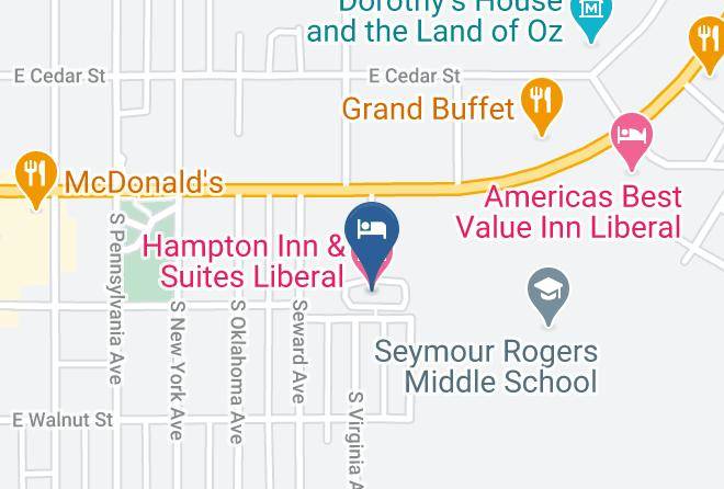 Seward - Hampton Inn & Suites Liberal Maps