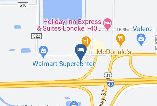 Lonoke - Hampton Inn & Suites Lonoke Maps