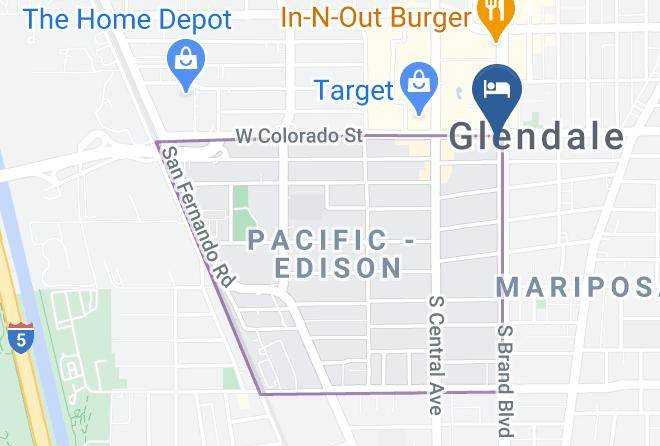 Los Angeles - Hampton Inn & Suites Los Angeles Glendale Maps