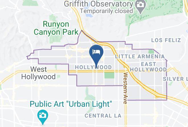 Los Angeles - Hampton Inn & Suites Los Angeles Hollywood Maps