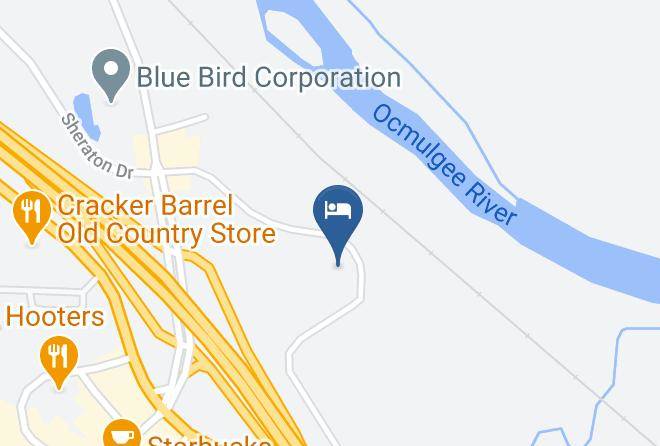 Hampton Inn & Suites Macon I 75 North Map