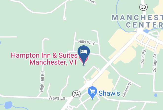 Bennington - Hampton Inn & Suites Manchester Vt Maps