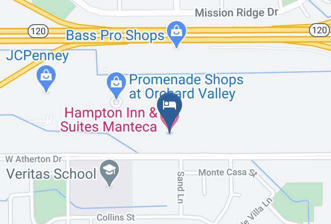 San Joaquin - Hampton Inn & Suites Manteca Maps