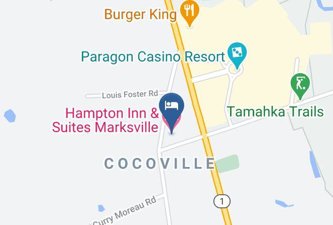 Avoyelles Par - Hampton Inn & Suites Marksville Maps