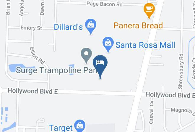 Okaloosa - Hampton Inn & Suites Mary Esther Fort Walton Beach Maps