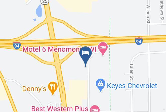 Dunn - Hampton Inn & Suites Menomonie Uw Stout Maps