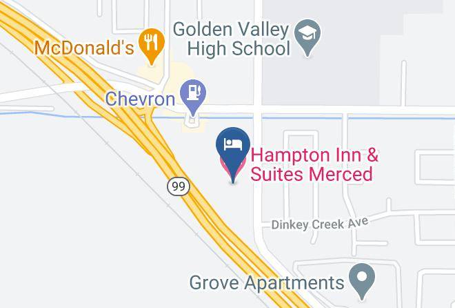 Merced - Hampton Inn & Suites Merced Maps