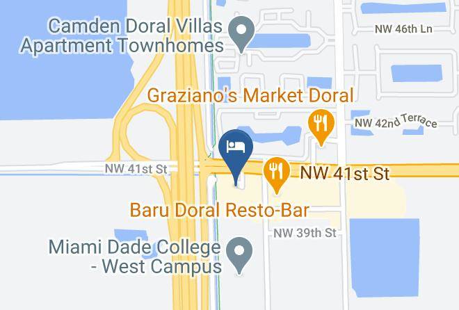 Miami Dade - Hampton Inn & Suites Miami Doral Dolphin Mall Maps