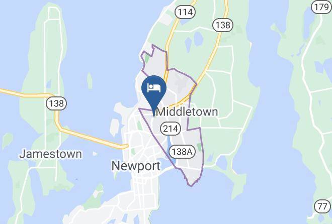 Newport - Hampton Inn & Suites Newport Middletown Maps