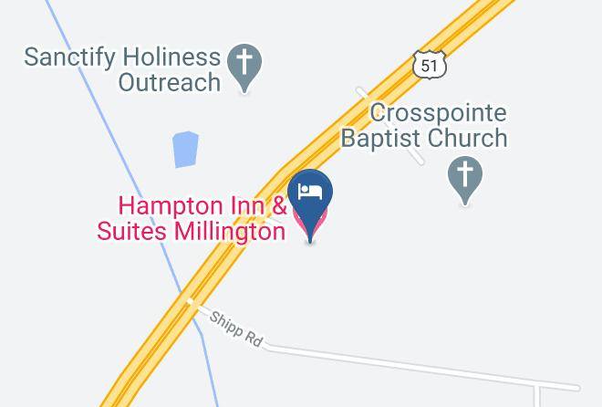 Shelby - Hampton Inn & Suites Millington Maps