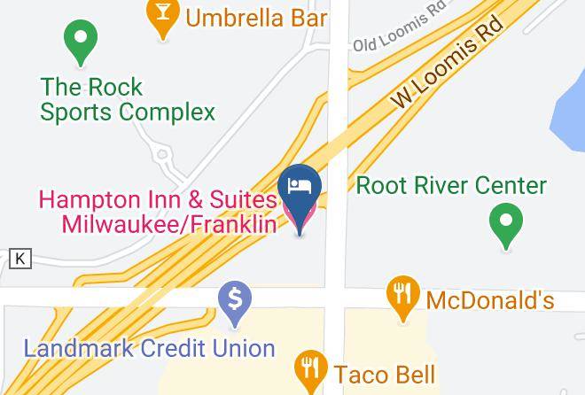 Milwaukee - Hampton Inn & Suites Milwaukee Franklin Maps
