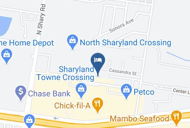 Hampton Inn & Suites Mission Map