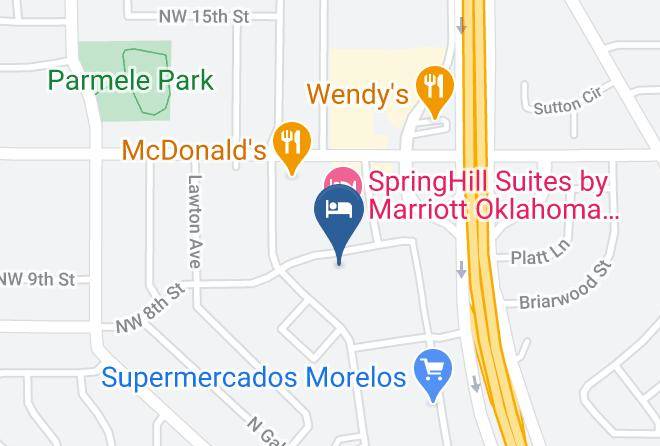 Cleveland - Hampton Inn & Suites Moore Maps