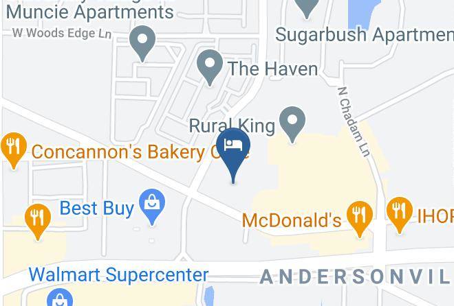Delaware - Hampton Inn & Suites Muncie Maps