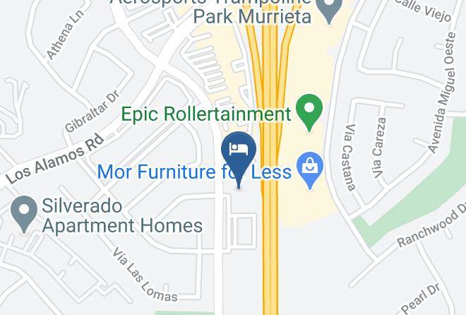 Hampton Inn & Suites Murrieta Temecula Map