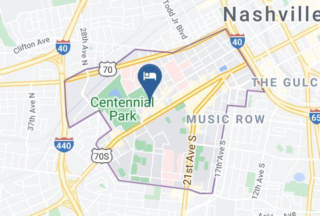 Davidson - Hampton Inn & Suites Nashville Vanderbilt Elliston Place Maps