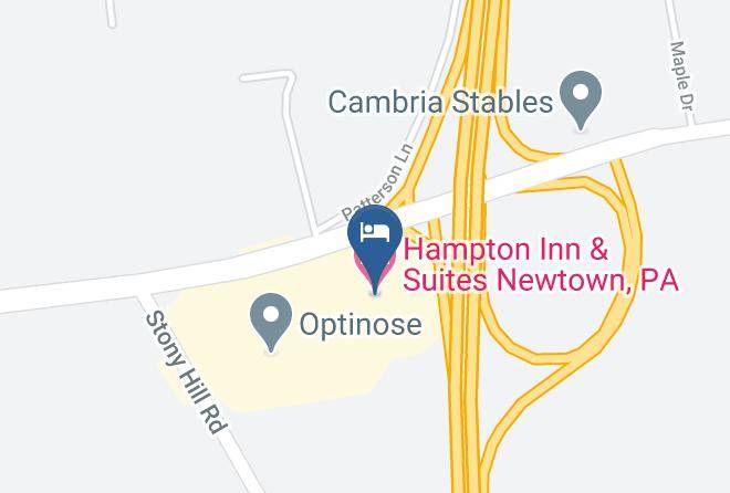 Bucks - Hampton Inn & Suites Newtown Pa Maps