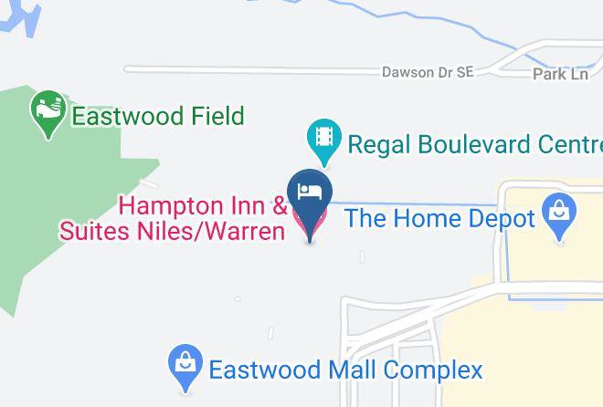 Trumbull - Hampton Inn & Suites Niles Warren Maps