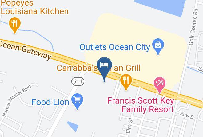 Worcester - Hampton Inn & Suites Ocean City West Maps