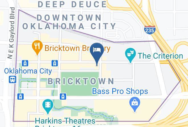 Oklahoma - Homewood Suites By Hilton Oklahoma City Bricktown Ok Maps