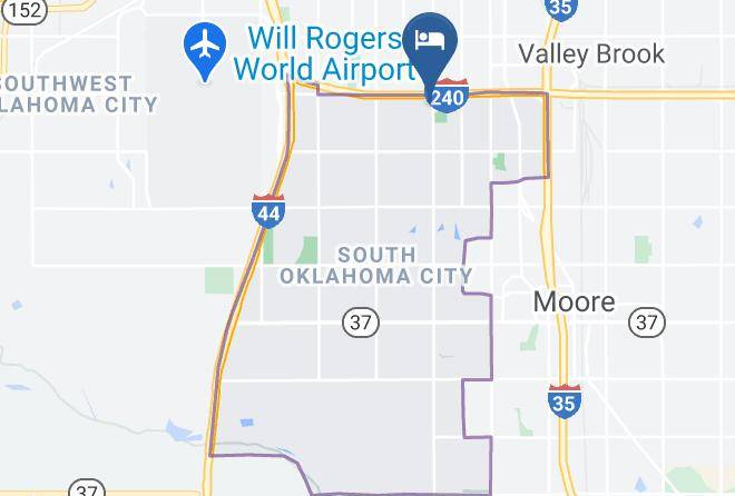 Oklahoma - Hampton Inn & Suites Oklahoma City South Maps