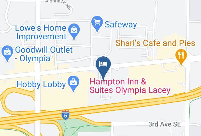 Thurston - Hampton Inn & Suites Olympia Lacey Maps