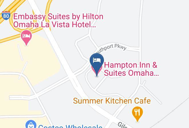 Sarpy - Hampton Inn & Suites Omaha Southwest La Vista Maps