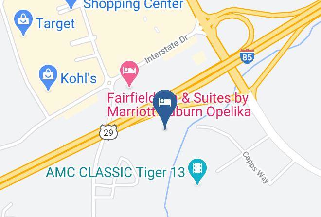 Lee - Hampton Inn & Suites Opelika I 85 Auburn Area Maps