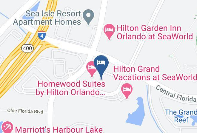Orange - Hampton Inn & Suites Orlando At Seaworld Maps