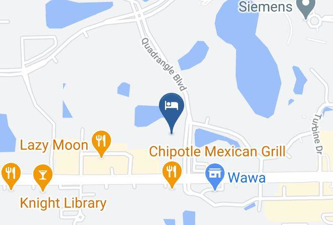 Orange - Hampton Inn & Suites Orlando East Ucf Area Maps