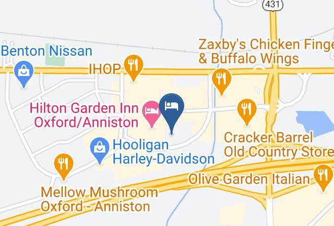 Calhoun - Hampton Inn & Suites Oxford Anniston Maps