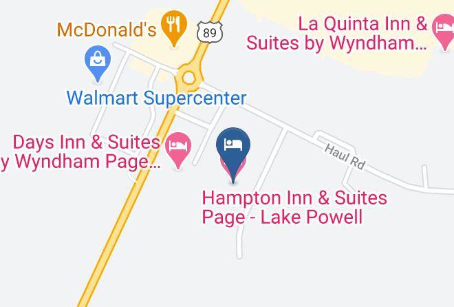 Coconino - Hampton Inn & Suites Page Lake Powell Maps