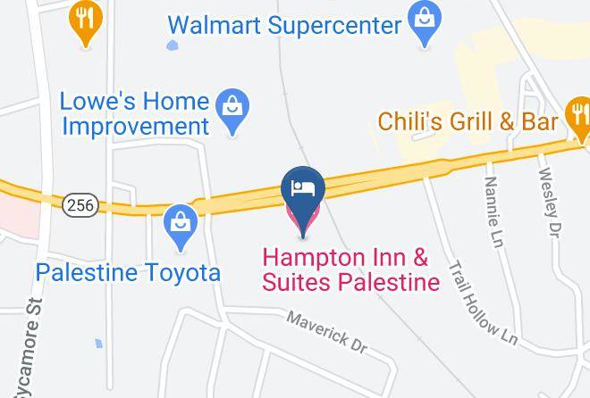 Anderson - Hampton Inn & Suites Palestine Maps
