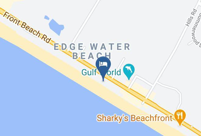 Bay - Hampton Inn & Suites Panama City Beach Beachfront Maps