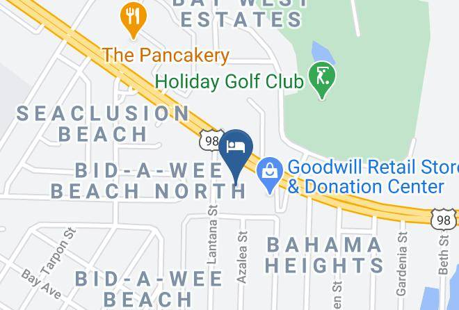 Bay - Hampton Inn & Suites Panama City Beach Pier Park Area Maps
