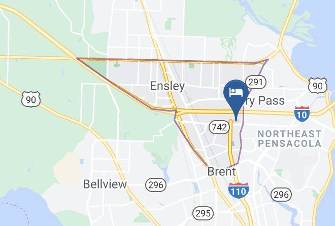 Escambia - Hampton Inn & Suites Pensacola I 10 North At University Town Plaza Maps
