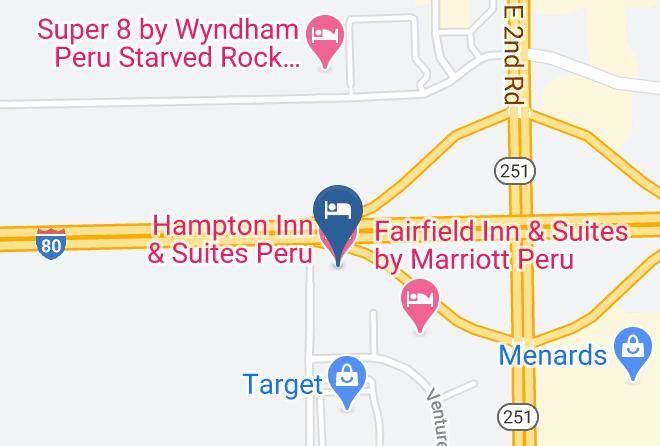 La Salle - Hampton Inn & Suites Peru Maps