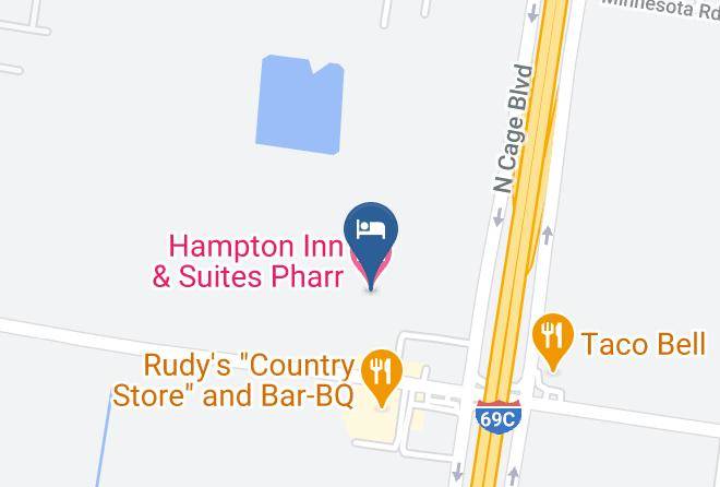 Hampton Inn & Suites Pharr Map