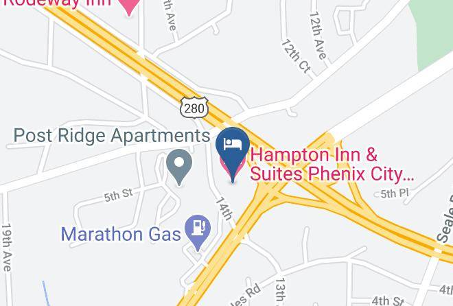Russell - Hampton Inn & Suites Phenix City Columbus Area Maps