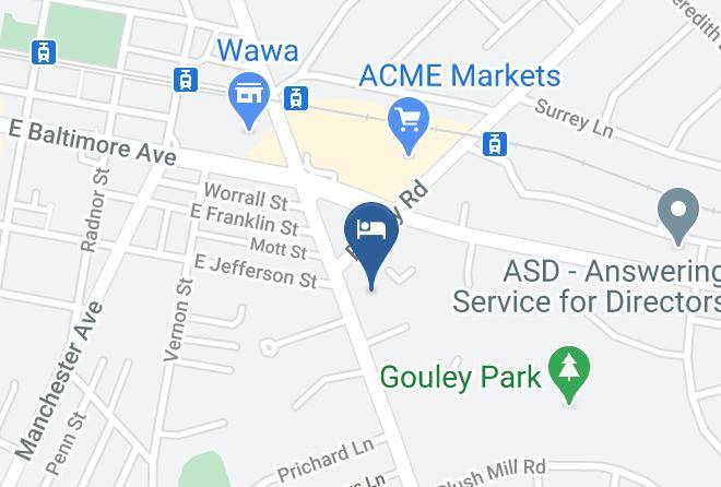 Delaware - Hampton Inn & Suites Philadelphia Media Maps